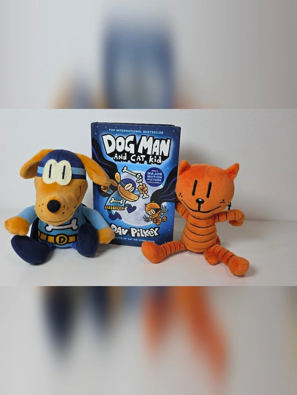 Dog Man And Cat Kid Book And Plush Set